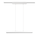 Trio Lighting Trio PAROS LED pendant light | 1x 29W 3400 lm 3000K | chrome | IP20 | 180 cm