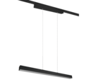 Trio Lighting Trio PAROS hanglamp | LED | mat zwart | 90 x 5 cm | IP20 | 1x 29W | 3400 lm | 3000K | dimbaar