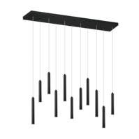 Trio TUBULAR hanglamp | LED | mat zwart | 115 x 15 cm | IP20 Trio TUBULAR hanglamp | LED | mat zwart | 115 x 15 cm | IP20