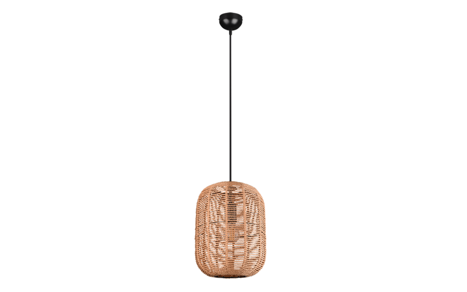 Trio Lighting Trio RUNA pendant light | 1x E27 max 40W | black | Ø 35 cm | IP20 | 150 cm Trio Lighting Trio RUNA pendant light | 1x E27 max 40W | black | Ø 35 cm | IP20 | 150 cm