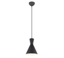 Trio Lighting Trio ENZO hanglamp | E27 Fitting | mat zwart | Ø 20 cm | IP20 | excl. 1x E27 | max. 28W