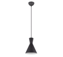Trio Lighting Trio ENZO pendant light | 1x E27 max 40W | black | Ø 20 cm | IP20 | 150 cm