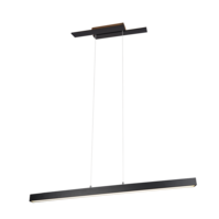Trio BELFAST LED pendant light | black | IP20 Trio BELFAST LED pendant light | black | IP20