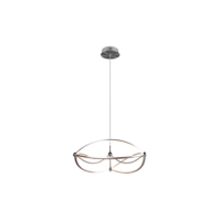 Trio CHARIVARI hanglamp | LED | nikkel mat | Ø 62 cm | IP20 Trio CHARIVARI hanglamp | LED | nikkel mat | Ø 62 cm | IP20