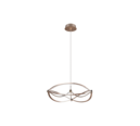 Trio Lighting Trio CHARIVARI hanglamp | LED | messing mat | Ø 62 cm | IP20 | 1x 42W | 5600 lm | 3000K | niet dimbaar