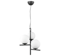 Trio Lighting Trio PURE pendant light | 3x E14 max 40W | black | Ø 40 cm | IP20 | 150 cm