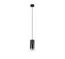 Trio Lighting Trio ROBIN pendant light | 1x E27 max 40W | black | Ø 10 cm | IP20 | 150 cm