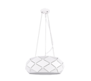 Trio Lighting Trio ZANDOR pendant light | 3x E27 max 40W | chrome | Ø 50 cm | IP20 | 150 cm