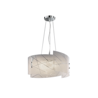 Trio SANDRINA hanglamp | wit | IP20 | E27 Fitting