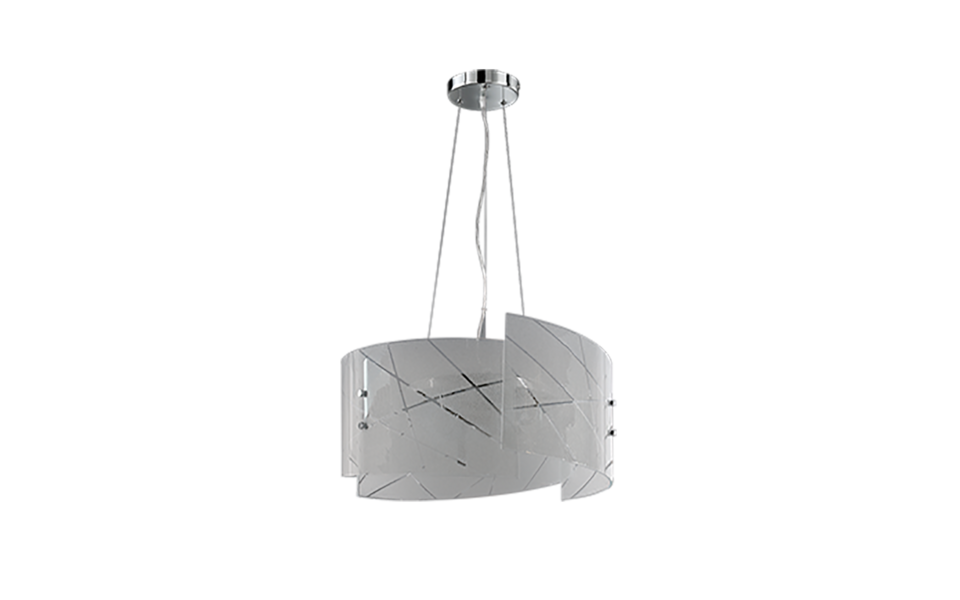 Trio Lighting Trio SANDRINA pendant light | 3x E27 max 40W | Ø 50 cm | IP20 | 150 cm