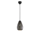 Trio Lighting Trio ONYX hanglamp | E27 Fitting | antraciet | Ø 15 cm | IP20 | excl. 1x E27 | max. 42W