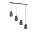 Trio Lighting Trio ONYX pendant light | 4x E27 max 40W | IP20 | 150 cm