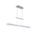 Trio Lighting Trio SMASH hanglamp | LED | nikkel mat met wit | 100 x 12 cm | IP20 | 1x 18W | 1980 lm | 3000+4000+5000+6500K | dimbaar