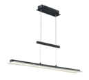 Trio Lighting Trio SMASH hanglamp | LED | mat zwart met wit | 100 x 12 cm | IP20 | 1x 18W | 1980 lm | 3000+4000+5000+6500K | dimbaar