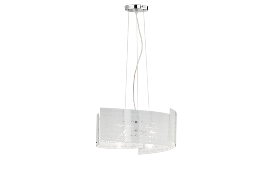 Trio Lighting Trio SIGNA pendant light | 3x E27 max 40W | white | Ø 50 cm | IP20 | 150 cm Trio Lighting Trio SIGNA pendant light | 3x E27 max 40W | white | Ø 50 cm | IP20 | 150 cm