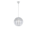 Trio Lighting Trio PUMPKIN pendant light | 1x E27 max 40W | white | Ø 30 cm | IP20 | 150 cm