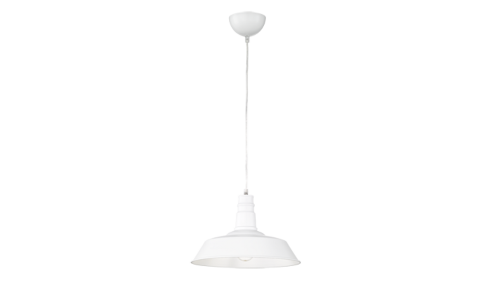 Trio Lighting Trio WILL hanglamp | E27 Fitting | wit | Ø 36 cm | IP20 | excl. 1x E27 | max. 60W Trio Lighting Trio WILL hanglamp | E27 Fitting | wit | Ø 36 cm | IP20 | excl. 1x E27 | max. 60W