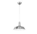 Trio Lighting Trio WILL hanglamp | E27 Fitting | nikkel mat | Ø 36 cm | IP20 | excl. 1x E27 | max. 60W