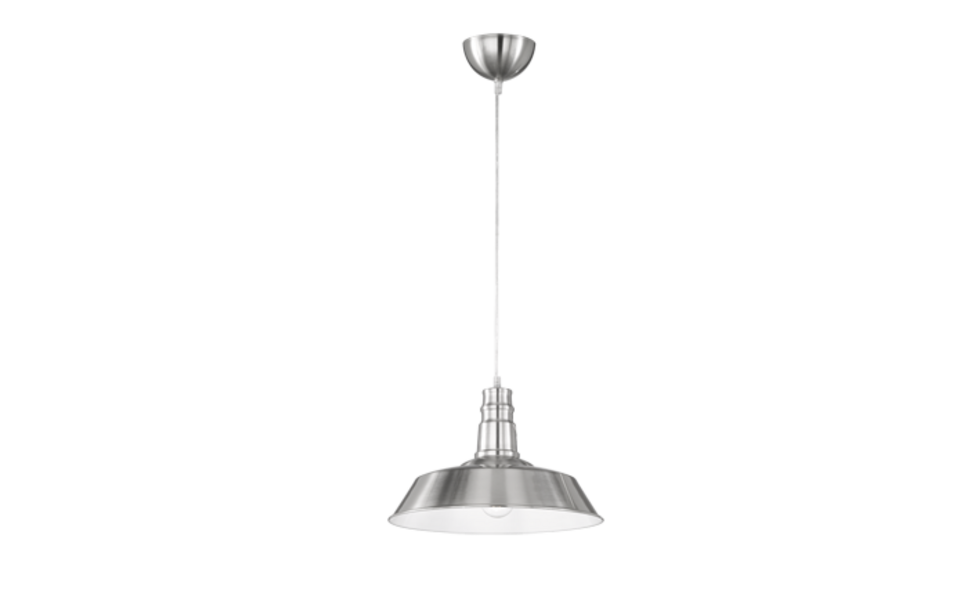 Trio Lighting Trio WILL hanglamp | E27 Fitting | nikkel mat | Ø 36 cm | IP20 | excl. 1x E27 | max. 60W Trio Lighting Trio WILL hanglamp | E27 Fitting | nikkel mat | Ø 36 cm | IP20 | excl. 1x E27 | max. 60W
