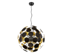 Trio Lighting Trio DISCALGO hanglamp | E14 Fitting | mat zwart | Ø 54 cm | IP20 | excl. 6x E14 | max. 40W