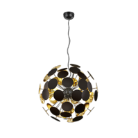 Trio DISCALGO pendant light | E14 | black | Ø 54 cm | IP20 Trio DISCALGO pendant light | E14 | black | Ø 54 cm | IP20
