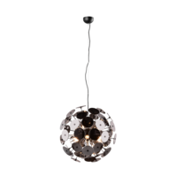 Trio DISCALGO hanglamp | mat zwart/verchroomd | IP20 | E14 Trio DISCALGO hanglamp | mat zwart/verchroomd | IP20 | E14