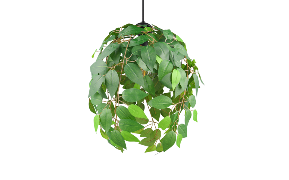 Trio Lighting Trio LEAVY pendant light | 1x E27 max 40W | Ø 38 cm | IP20 | 150 cm