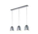 Trio Lighting Trio ONTARIO pendant light | 3x E14 max 40W | IP20 | 150 cm