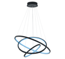 Trio Lighting Trio AARON hanglamp | LED | antraciet | Ø 80 cm | IP20 | 1x 78W | 9200 lm | 3000-6000K | dimbaar