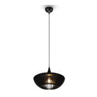 Trio COLINO pendant light | E27 | black | Ø 40 cm | IP20 Trio COLINO pendant light | E27 | black | Ø 40 cm | IP20