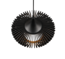 Trio Lighting Trio COLINO pendant light | 1x E27 max 40W | black | Ø 40 cm | IP20 | 150 cm