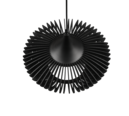 Trio Lighting Trio COLINO hanglamp | E27 Fitting | mat zwart met zwart | Ø 40 cm | IP20 | excl. 1x E27 | max. 40W