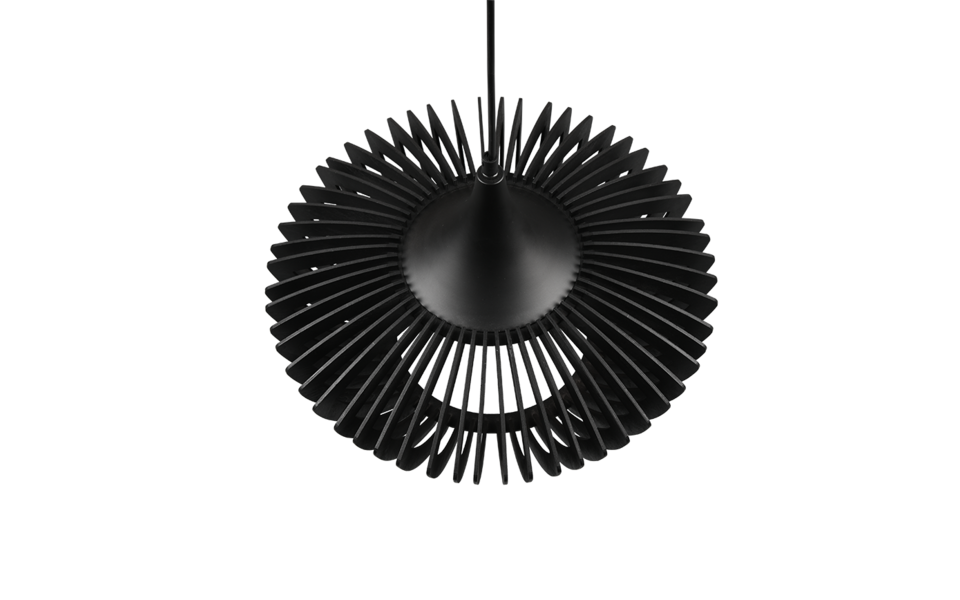 Trio Lighting Trio COLINO pendant light | 1x E27 max 40W | black | Ø 40 cm | IP20 | 150 cm Trio Lighting Trio COLINO pendant light | 1x E27 max 40W | black | Ø 40 cm | IP20 | 150 cm