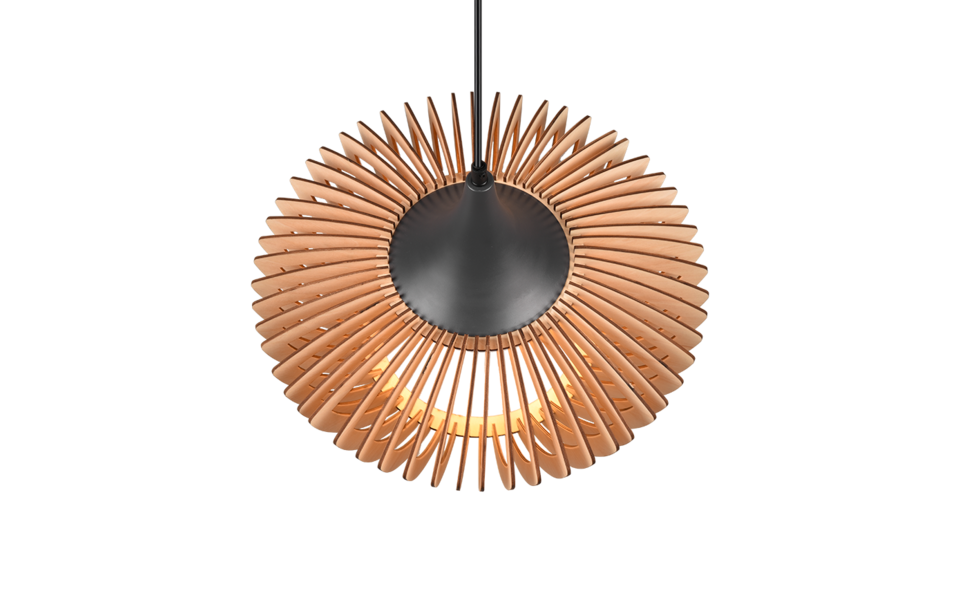 Trio Lighting Trio COLINO pendant light | 1x E27 max 40W | Ø 40 cm | IP20 | 150 cm