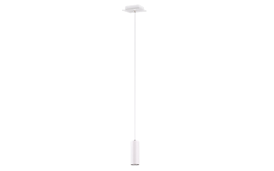 Trio Lighting Trio MARLEY hanglamp | GU10 Fitting | wit | 12 x 12 cm | IP20 | excl. 1x GU10 | max. 35W Trio Lighting Trio MARLEY hanglamp | GU10 Fitting | wit | 12 x 12 cm | IP20 | excl. 1x GU10 | max. 35W