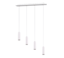Trio Lighting Trio MARLEY hanglamp | GU10 Fitting | wit | 75 x 9 cm | IP20 | excl. 4x GU10 | max. 35W