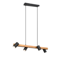 Trio Lighting Trio MARLEY pendant light | 4x GU10 | black | IP20 | 150 cm
