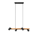 Trio Lighting Trio MARLEY pendant light | 4x GU10 | black | IP20 | 150 cm