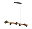 Trio Lighting Trio MARLEY pendant light | 6x GU10 | black | IP20 | 150 cm