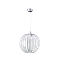 Trio ZUCCA hanglamp | transparant | IP20 | E27 Fitting