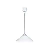 Trio DIEGO hanglamp | aluminium kleurig/wit | IP20 | E27 Fitting Trio DIEGO hanglamp | aluminium kleurig/wit | IP20 | E27 Fitting