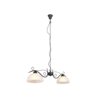 Trio COUNTRY hanglamp | E27 | roestkleur/albast | IP20 | uitv. 2