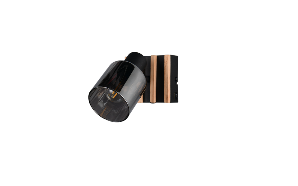 Trio Lighting Trio TRAVIA ceiling spotlight | 1x E14 max 40W | black | IP20 | 14.5 cm