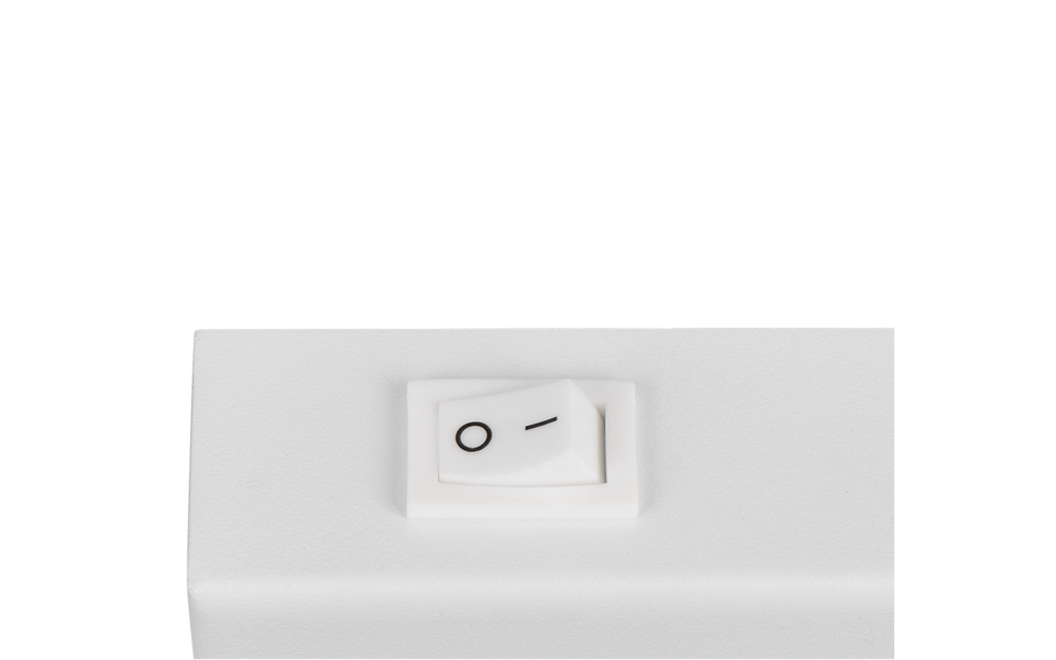 Trio Lighting Trio TARYN plafondspot | GU10 Fitting | wit mat | 14 x 6 cm | IP20 | excl. 1x GU10 | max. 5W