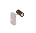 Trio Lighting Trio TARYN plafondspot | GU10 Fitting | koffie | 14 x 6 cm | IP20 | excl. 1x GU10 | max. 5W