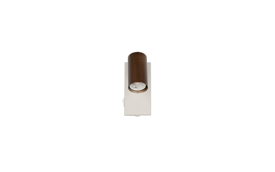 Trio Lighting Trio TARYN ceiling spotlight | 1x GU10 | mocha brown | Ø 12 cm | IP20 | 13 cm Trio Lighting Trio TARYN ceiling spotlight | 1x GU10 | mocha brown | Ø 12 cm | IP20 | 13 cm