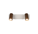 Trio Lighting Trio TARYN plafondspot | GU10 Fitting | koffie | 28 x 6 cm | IP20 | excl. 2x GU10 | max. 5W
