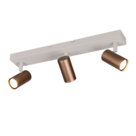 Trio TARYN ceiling spotlight | GU10 | mocha brown | Ø 44 cm | IP20 Trio TARYN ceiling spotlight | GU10 | mocha brown | Ø 44 cm | IP20