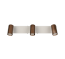 Trio Lighting Trio TARYN ceiling spotlight | 3x GU10 | mocha brown | Ø 44 cm | IP20 | 13 cm