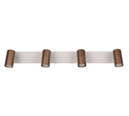 Trio Lighting Trio TARYN ceiling spotlight | 4x GU10 | mocha brown | Ø 65 cm | IP20 | 13 cm